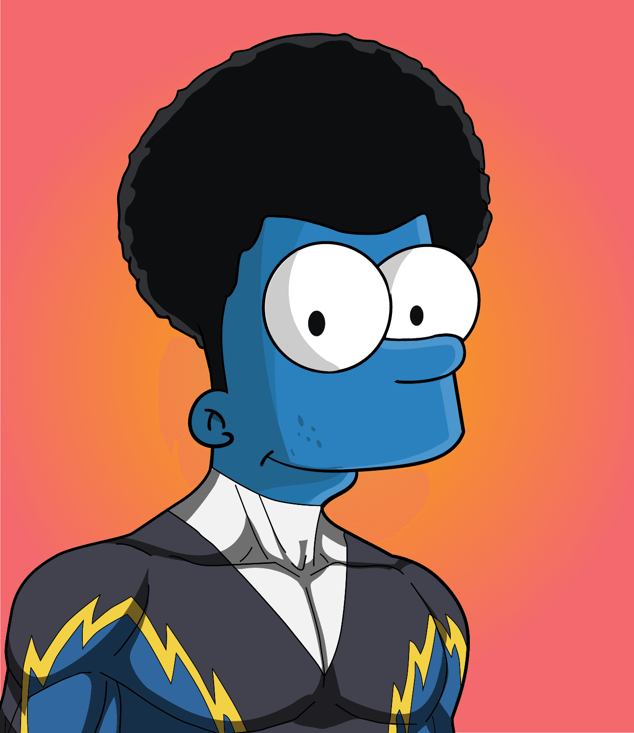 Dj Flamingo, a rare 1/1 Alpha Simp NFT