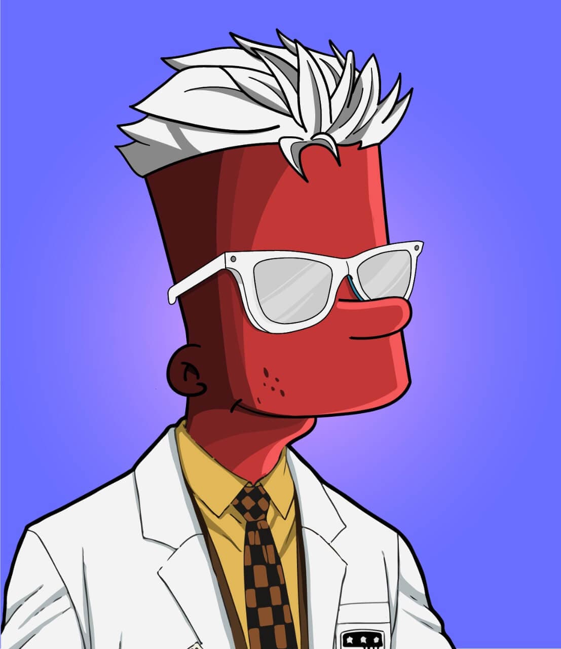 Dr Floro, a rare 1/1 Alpha Simp NFT